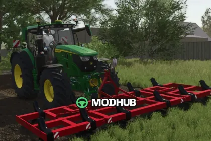 Культиватор Lizard 6m для FS25 — 3