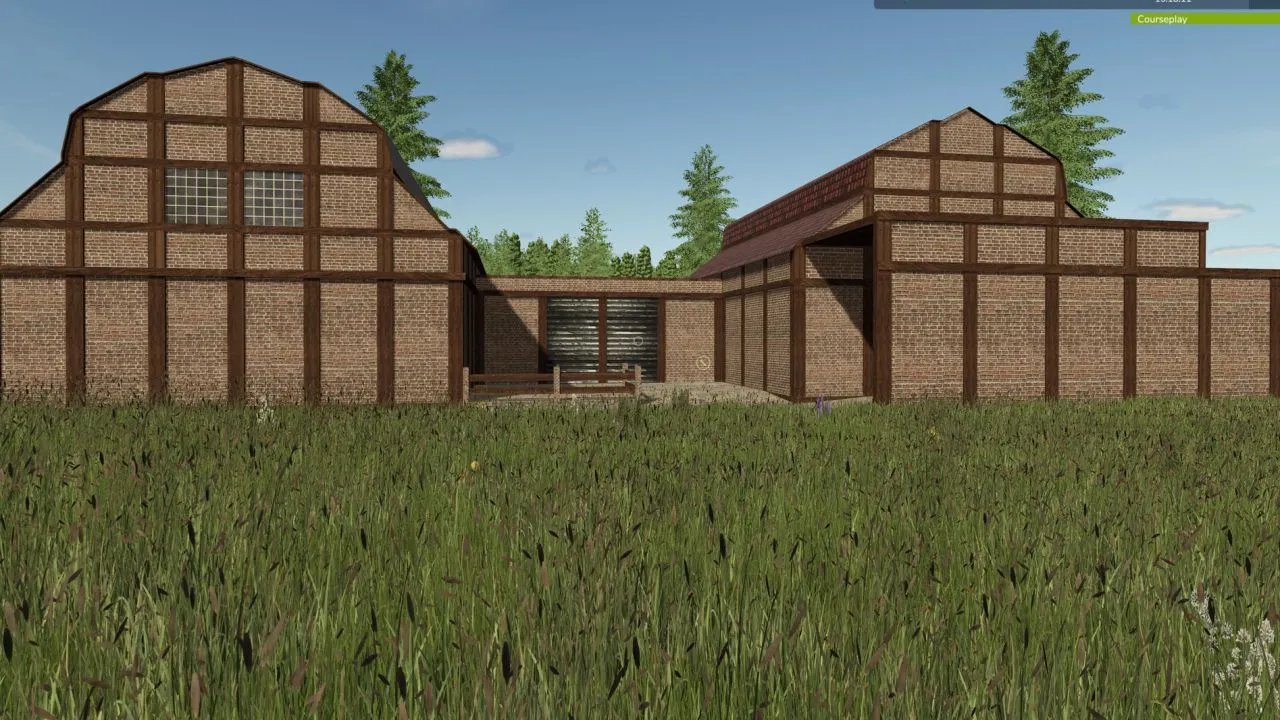 Mod na Mistrza Rzeźnika w stylu Fachwerk do Farming Simulator 25