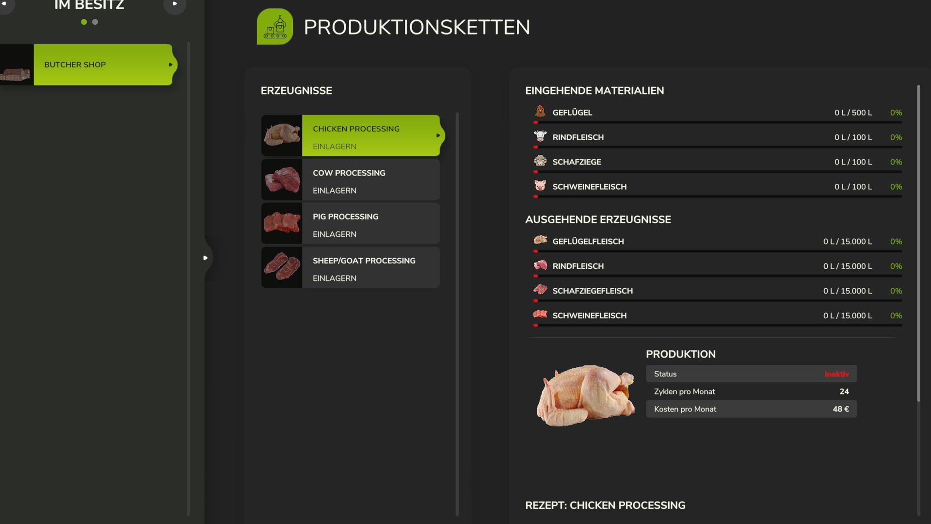 Mod na Mistrza Rzeźnika w stylu Fachwerk do Farming Simulator 25