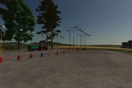 Автентичний Пак Вуличних Ліхтарів CSSR Lamp Pack (1960–1990) для Атмосферних Східноєвропейських Сіл