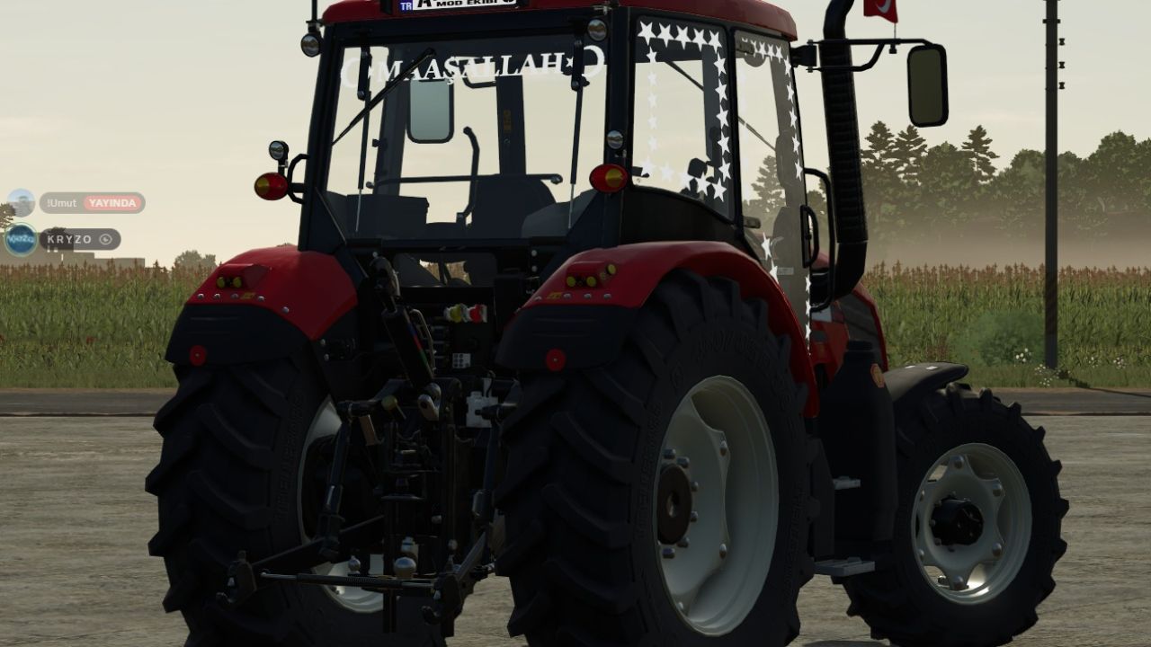 Потужний Трактор BASAK 2110s для Farming Simulator 25 з Фронтальним Навантажувачем - Скріншоти