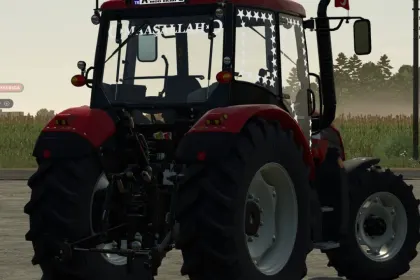 Потужний Трактор BASAK 2110s для Farming Simulator 25 з Фронтальним Навантажувачем — 2