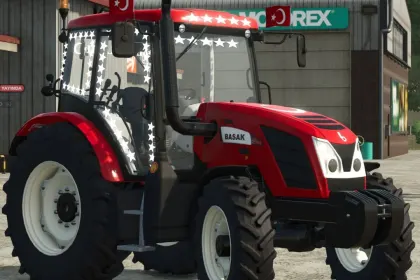 Потужний Трактор BASAK 2110s для Farming Simulator 25 з Фронтальним Навантажувачем — 3