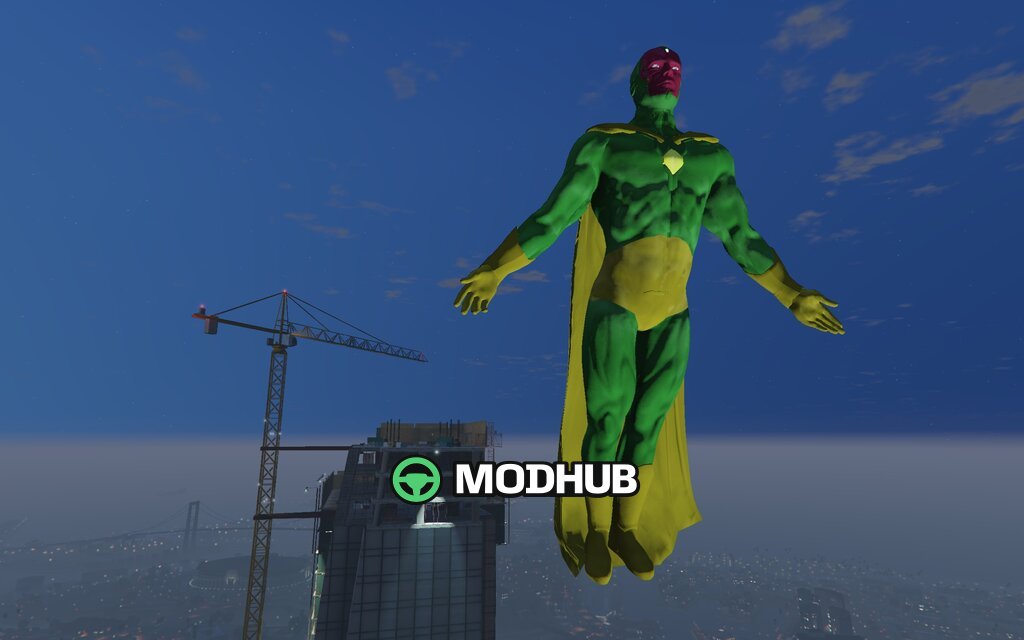 Костюм Vision Classic Deluxe для GTA 5