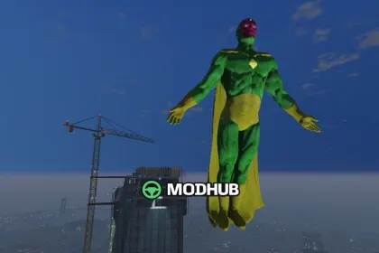 Костюм Vision Classic Deluxe для GTA 5 — 4