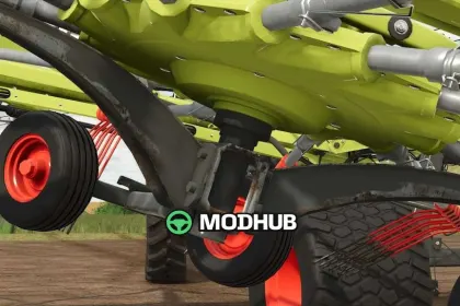 Zgrabiarka CLAAS Liner 4900 Rust Edition v1.6 do FS25 — 2