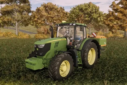Ефективний Трактор John Deere 6R для Малих і Середніх Ферм у Farming Simulator 25 — 2