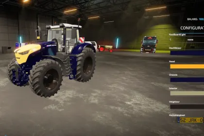 Трактор Fendt 1000 Vario Red Bull для Farming Simulator 22