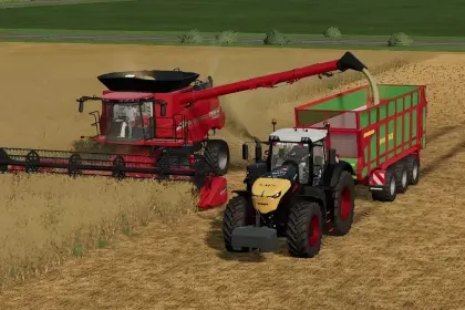 Трактор Fendt 1000 Vario Red Bull для Farming Simulator 22 — 2