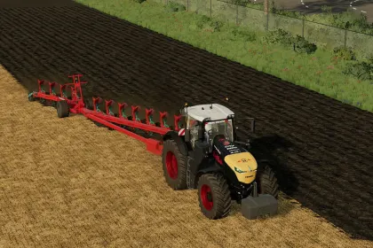 Трактор Fendt 1000 Vario Red Bull для Farming Simulator 22 — 4