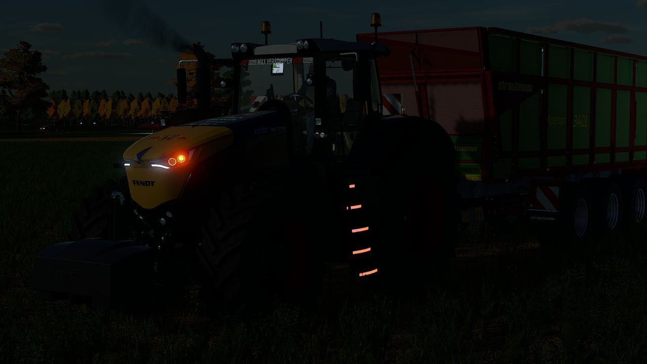 Трактор Fendt 1000 Vario Red Bull для Farming Simulator 22