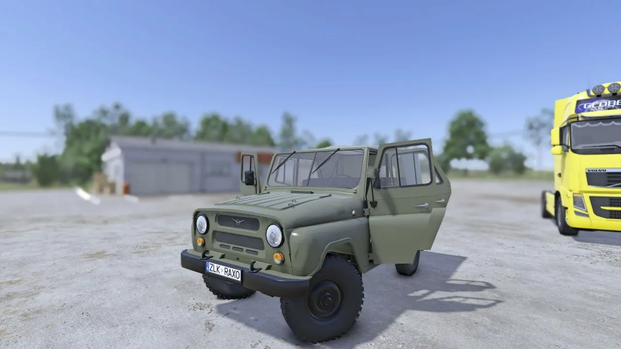 Легендарний Позашляховик UAZ 469 4x4 для Farming Simulator 25