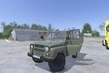 Легендарний Позашляховик UAZ 469 4x4 для Farming Simulator 25 — 1