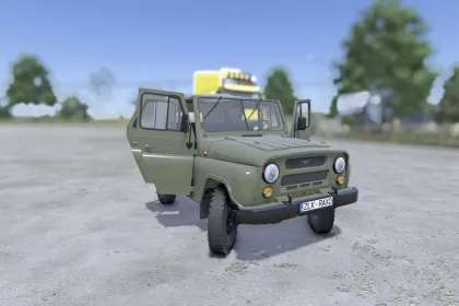 Легендарний Позашляховик UAZ 469 4x4 для Farming Simulator 25 — 2