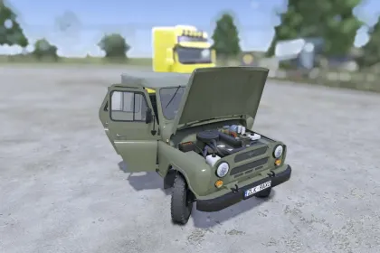 Легендарний Позашляховик UAZ 469 4x4 для Farming Simulator 25 — 3