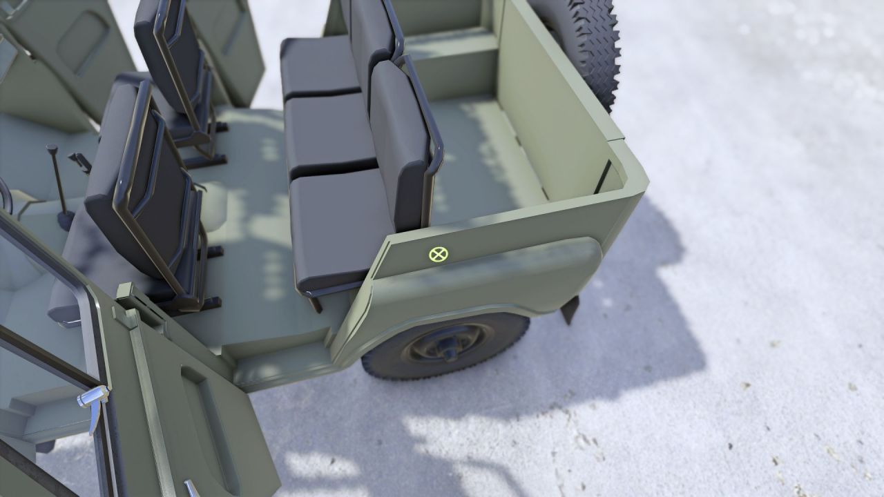 Легендарний Позашляховик UAZ 469 4x4 для Farming Simulator 25 - Скріншоти