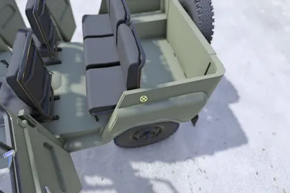 Легендарний Позашляховик UAZ 469 4x4 для Farming Simulator 25 — 5