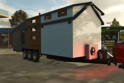 Будинок на колесах DBS TinyHome для Farming Simulator 25