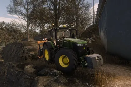 Потужний Трактор John Deere 7R Edit 2014 — Яскравий LED Тюнінг для FS25 — 2