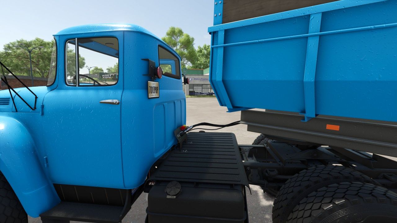 Legendärer Lkw ZIL-130 V1 + Anhänger PS-1305 für Farming Simulator 25