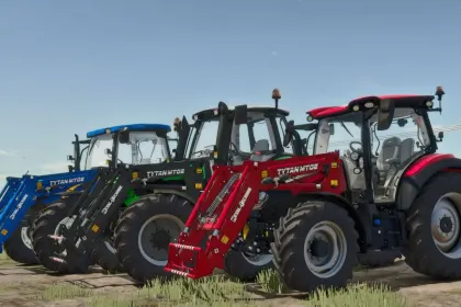 Ефективний Фронтальний Навантажувач METAL TECHNIK Tur для Farming Simulator 25 — 1