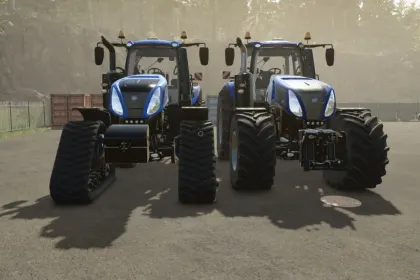 Потужний Трактор New Holland T8 Series 2018 — Максимум Сили для Великих Полів у FS25 — 1