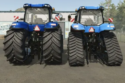 Потужний Трактор New Holland T8 Series 2018 — Максимум Сили для Великих Полів у FS25 — 2