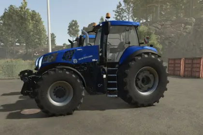 Потужний Трактор New Holland T8 Series 2018 — Максимум Сили для Великих Полів у FS25 — 3