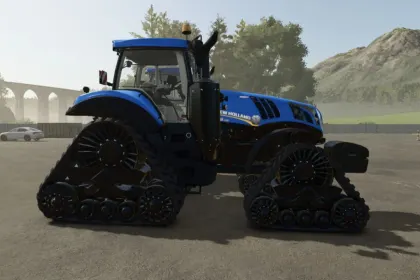 Потужний Трактор New Holland T8 Series 2018 — Максимум Сили для Великих Полів у FS25 — 4