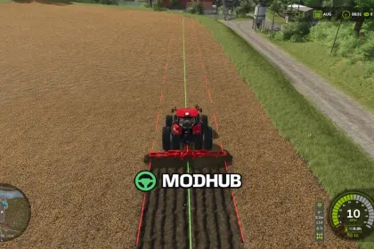 Script Precision Track V1.0 for FS25 — Farming Simulator 25