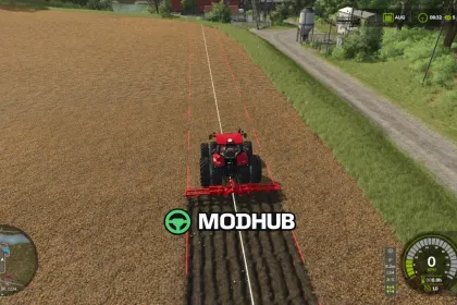 Script Precision Track V1.0 for FS25 — Farming Simulator 25