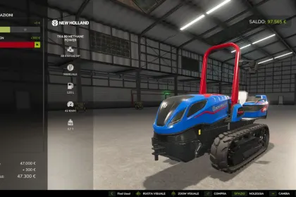 Ефективний Гусеничний Трактор New Holland TK4 для Farming Simulator 25