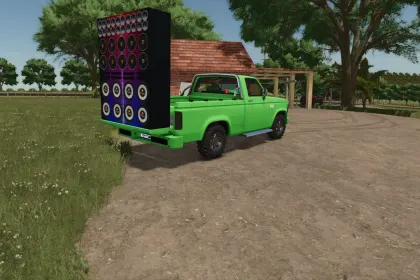 Impressive Car Lizard D-20 PAREDÃO with Powerful Sound for Farming Simulator 25 — 1