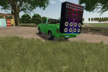 Impressive Car Lizard D-20 PAREDÃO with Powerful Sound for Farming Simulator 25 — 3