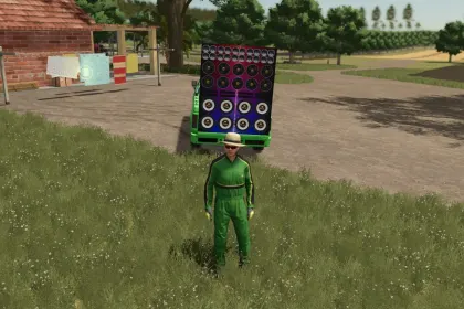 Impressive Car Lizard D-20 PAREDÃO with Powerful Sound for Farming Simulator 25 — 4