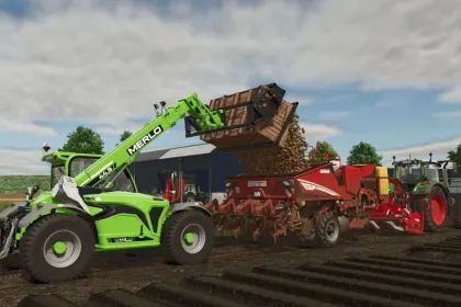 Efficient Round Bale Handlers (McHale 691, Ritchie, Stronga SBS100) — New Bale Grabs in FS25 — 5