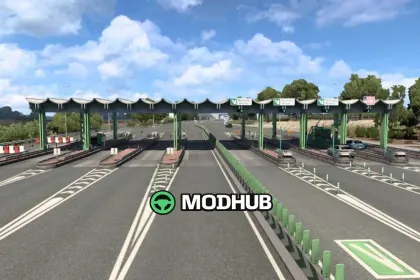 Мод Free Toll Gate 1.61 для ETS2