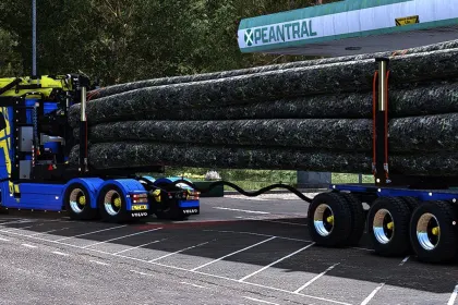 Ефективний Wood Trailer Pack: 3 Причепи для Перевезення Лісу у Farming Simulator 25 — 6