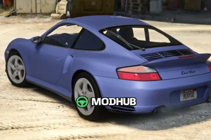 Спортивний автомобіль Porsche 911 Turbo 2000 для GTA 5