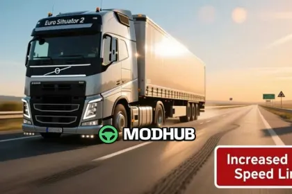 Мод Increased Road Speed Limits 1.61 для ETS2