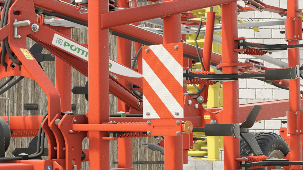 Ефективний Культиватор Pöttinger Synkro 4030 для Швидкої Обробки Ґрунту в FS25