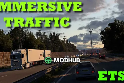 Трафік Immersive Traffic V1.3 для ETS2