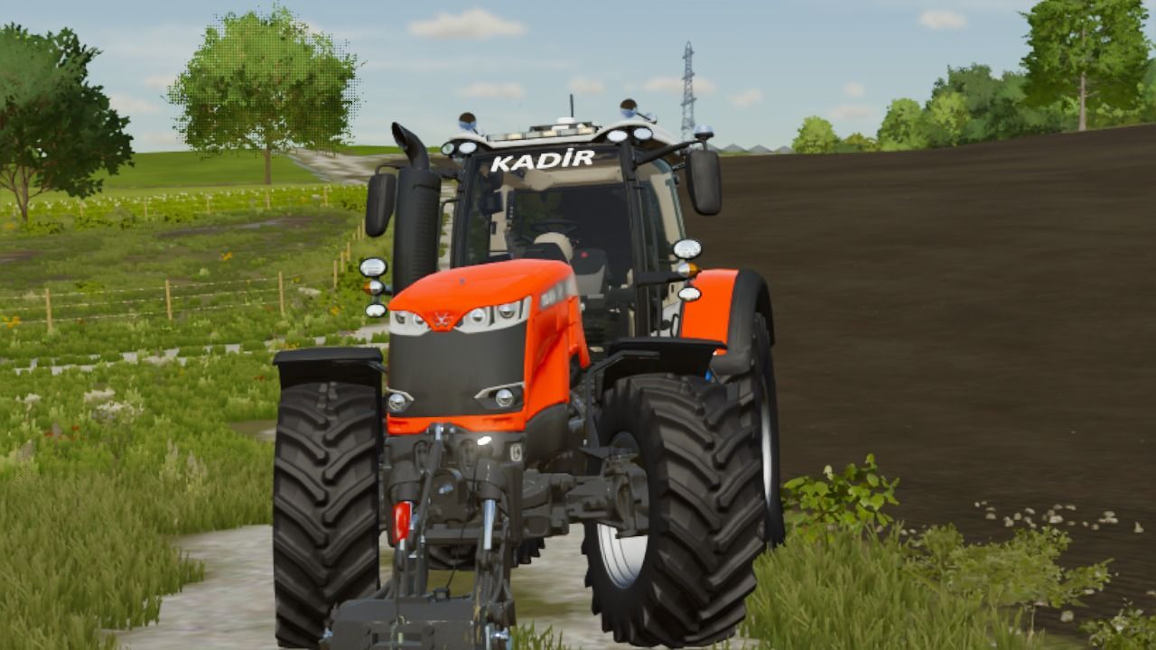 Трактор Massey Ferguson 8700S Series для Farming Simulator 22