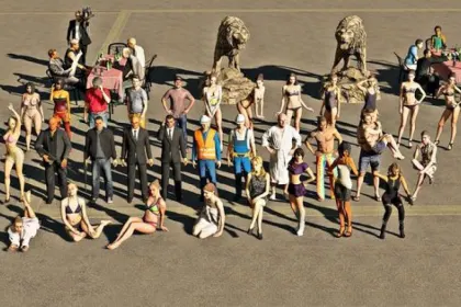 Wesoły Roleplay Pak Miejscowe Postacie — 48 Postaci i Dekoracje do Farming Simulator 25 — 6