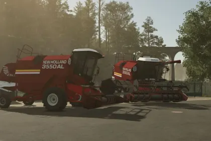 Комбайн New Holland 3550AL для Farming Simulator 25 — 2