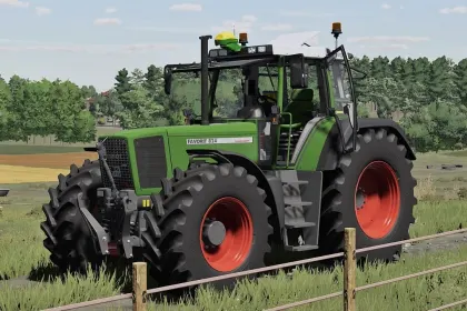 Mocny Traktor Fendt Favorit 800 Series (816–824) do Farming Simulator 25 — 1