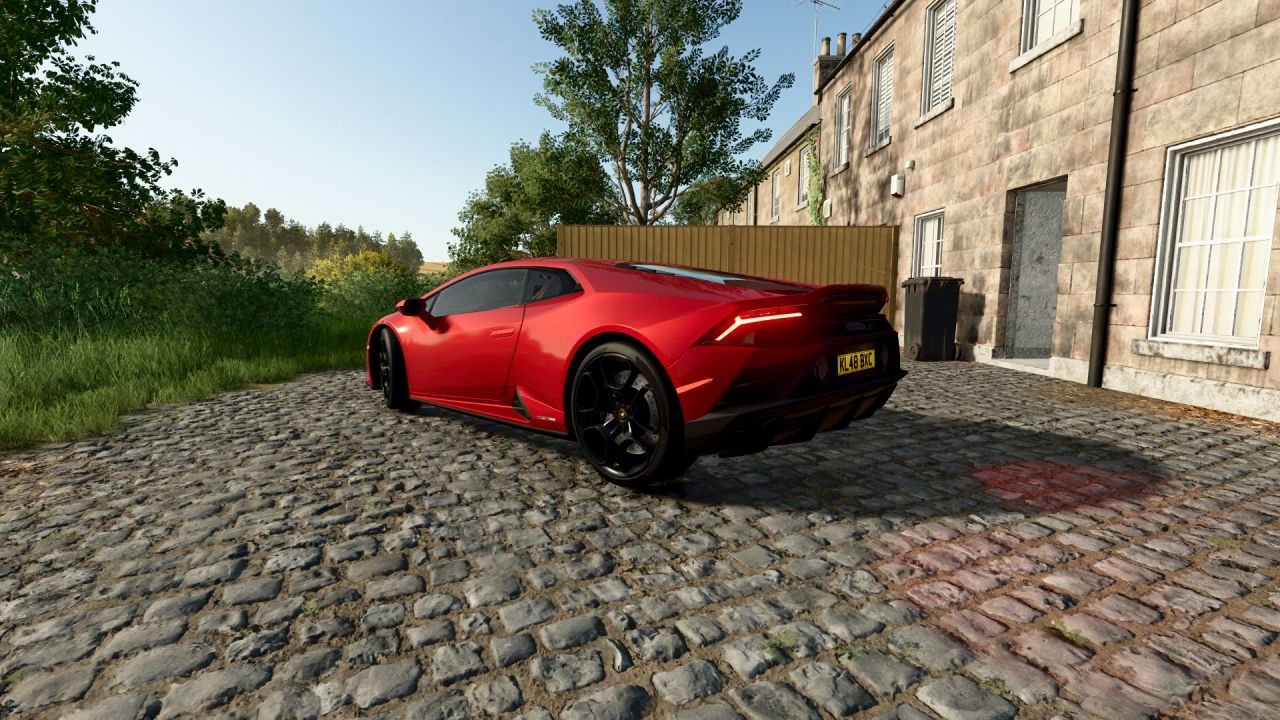 Автомобіль Lamborghini Huracan EVO для Farming Simulator 25