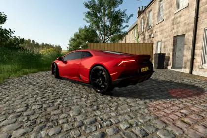 Автомобіль Lamborghini Huracan EVO для Farming Simulator 25 — 2