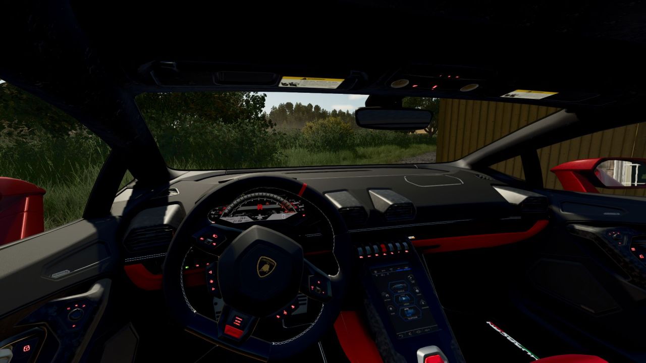 Автомобіль Lamborghini Huracan EVO для Farming Simulator 25