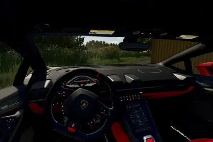Автомобіль Lamborghini Huracan EVO для Farming Simulator 25 — 4